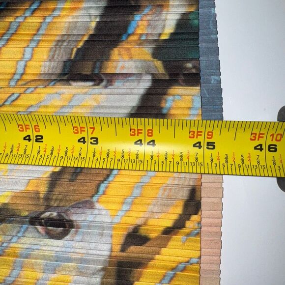 Arthur Apparel Box Pleat Shirt Dress | Abstract Nature Print | Size 6 | Free Peo - Picture 16 of 16